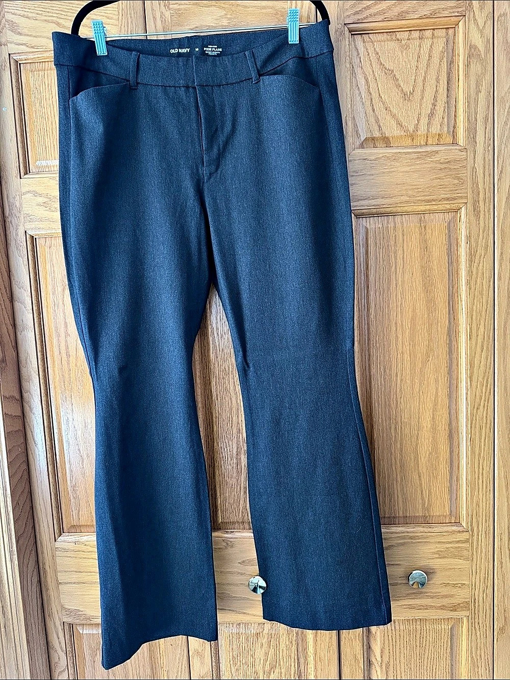 Old Navy Pixie Flare Pants Gray Size 16